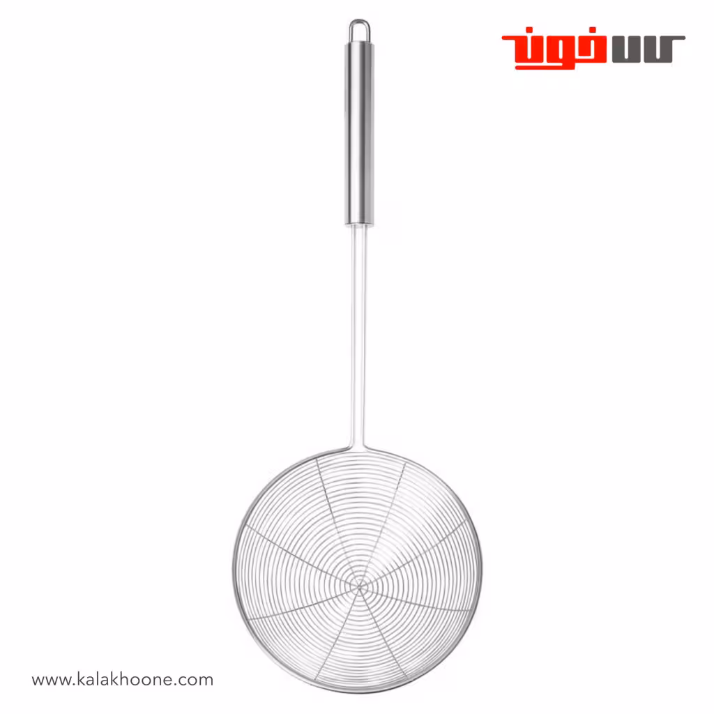 کفگیر آبکش استیل ایکیا مدل IDEALISK