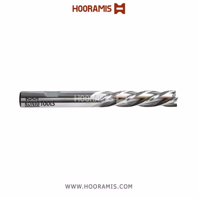 مته چهار کاناله 12*110*53*12  از جنس HSS-E جهت فرزکاری و شیارزنی در پروفیلهای uPVC , آلومینیوم و فولادی