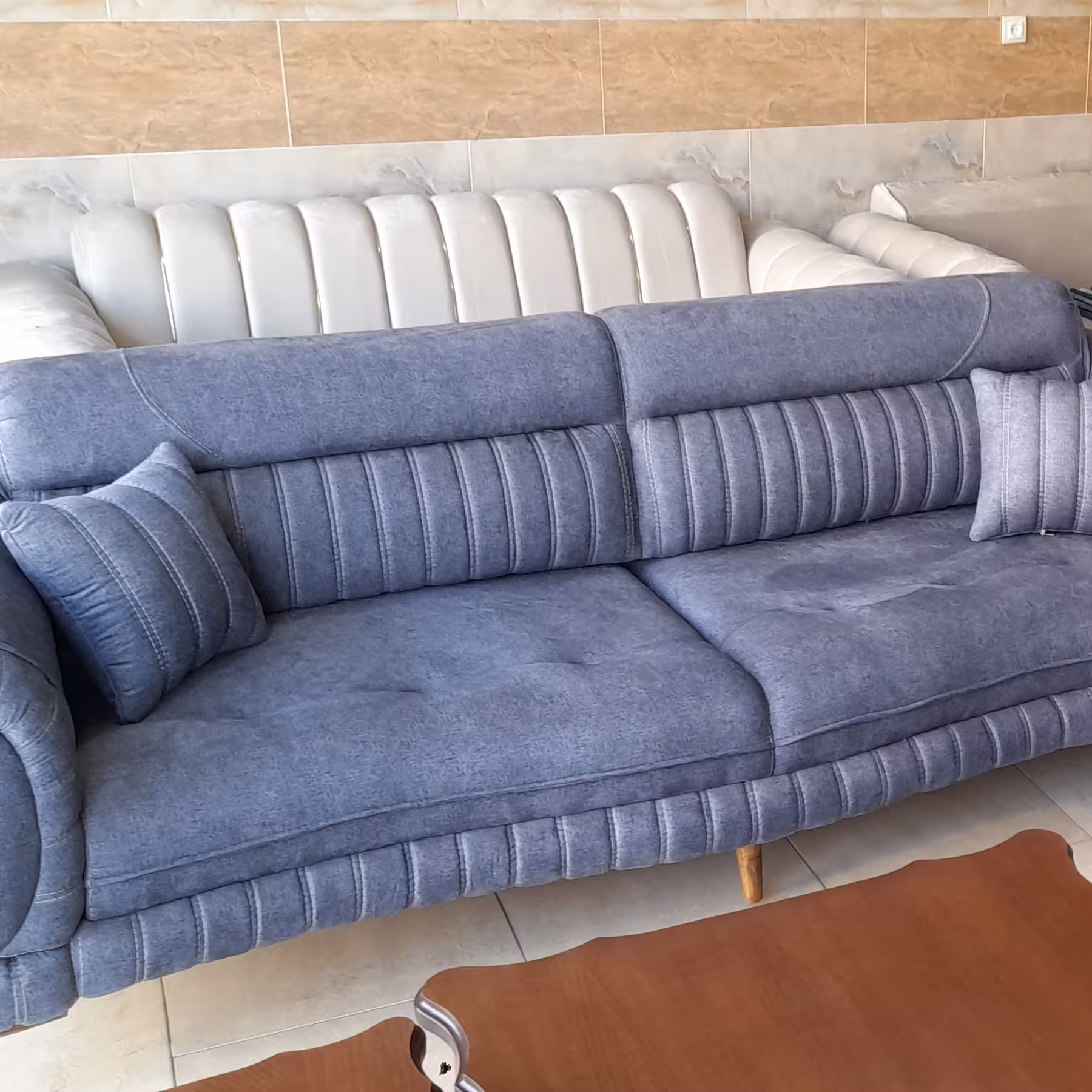 راحتی روما پشت بارسلون .پارچه ترکیه.بارنگهای دلخواه مشتری.بقیمت تولیدی.