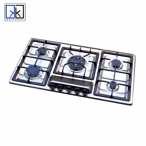 اجاق گاز صفحه ای استیل دنپاسر مدل اپکس بی