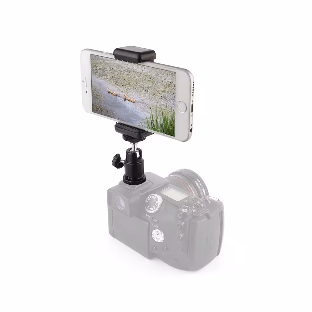 هولدر موبایل روی دوربین (بال هد)