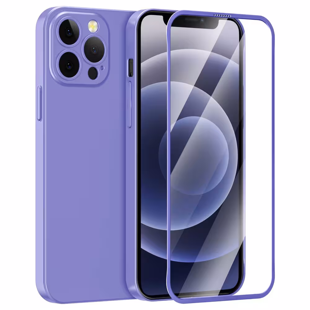 پک قاب و گلس گرین لاین 360 Carsaca Plus مدل GN360CCHD13PM آیفون iPhone 13 Pro Max