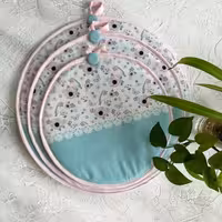 ست 3تایی دمکنی مخمل یگانه - طرح 60