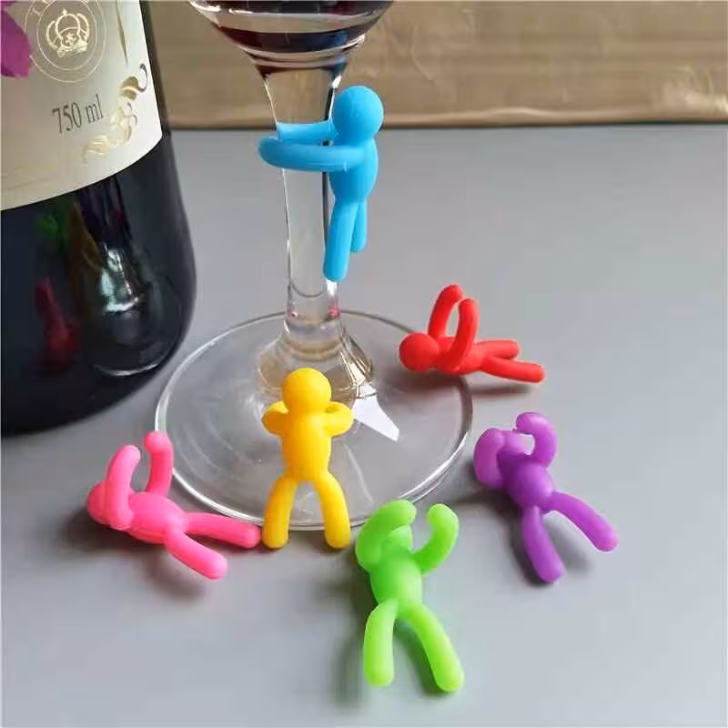 آدمک نشانگر لیوان شش عددی