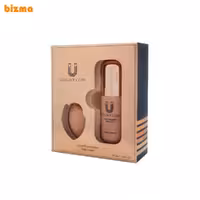 ست کرم پودر لاکچری کوین به همراه پد 555 حجم 30 میلی لیتر