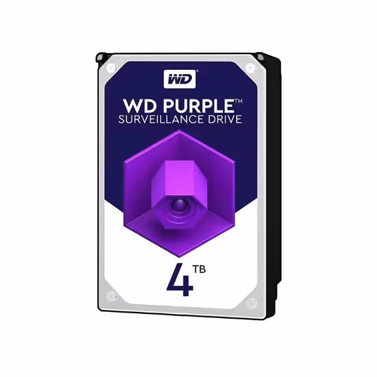 هارد دیسک اینترنال وسترن دیجیتال مدل Purple ظرفیت 4 ترابایت