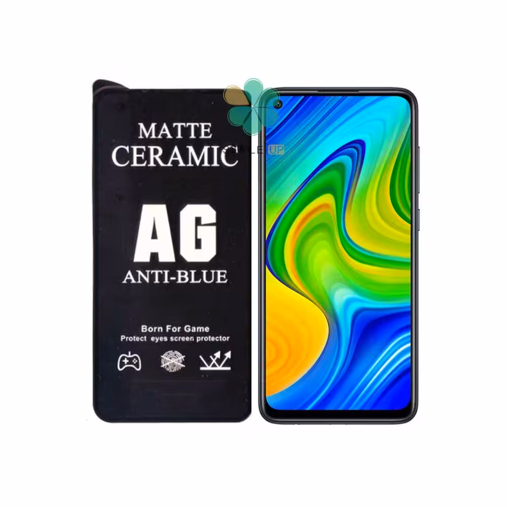 گلس سرامیک مات گوشی شیائومی Xiaomi Redmi Note 9 مدل Antiblue