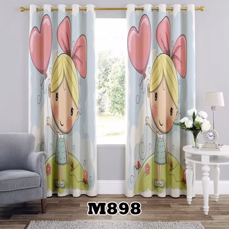 پرده سه بعدی طرح کودک