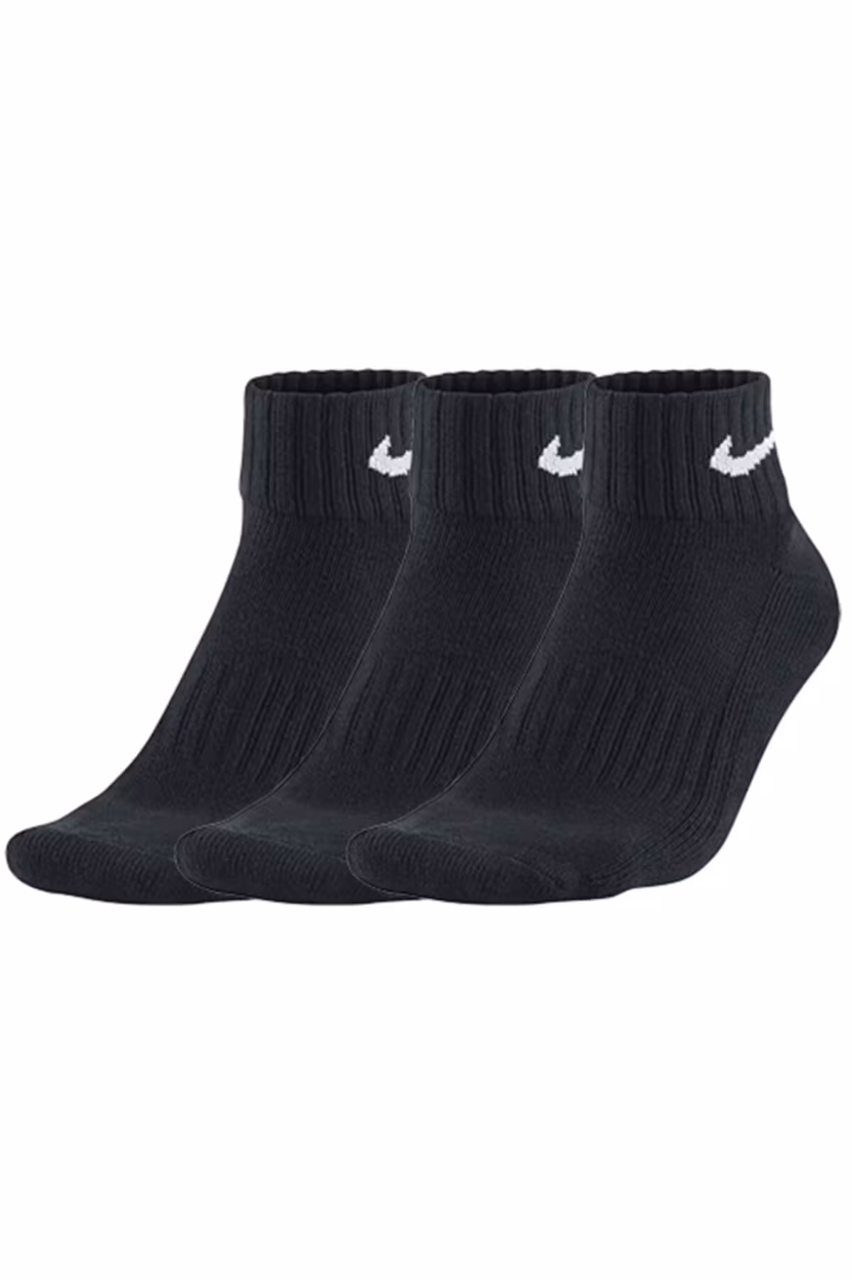 جوراب مشکی مردانه و زنانه 001 جورابهای ورزشی چهارم پنبه Nike