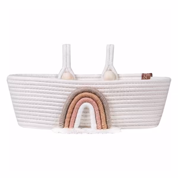 سبد کنار تختی بزرگ ایسیز مدل رنگین کمان