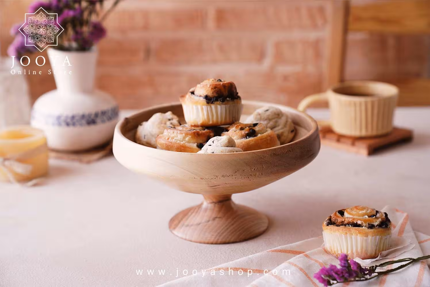 ظرف پذیرایی پایه دار آتون