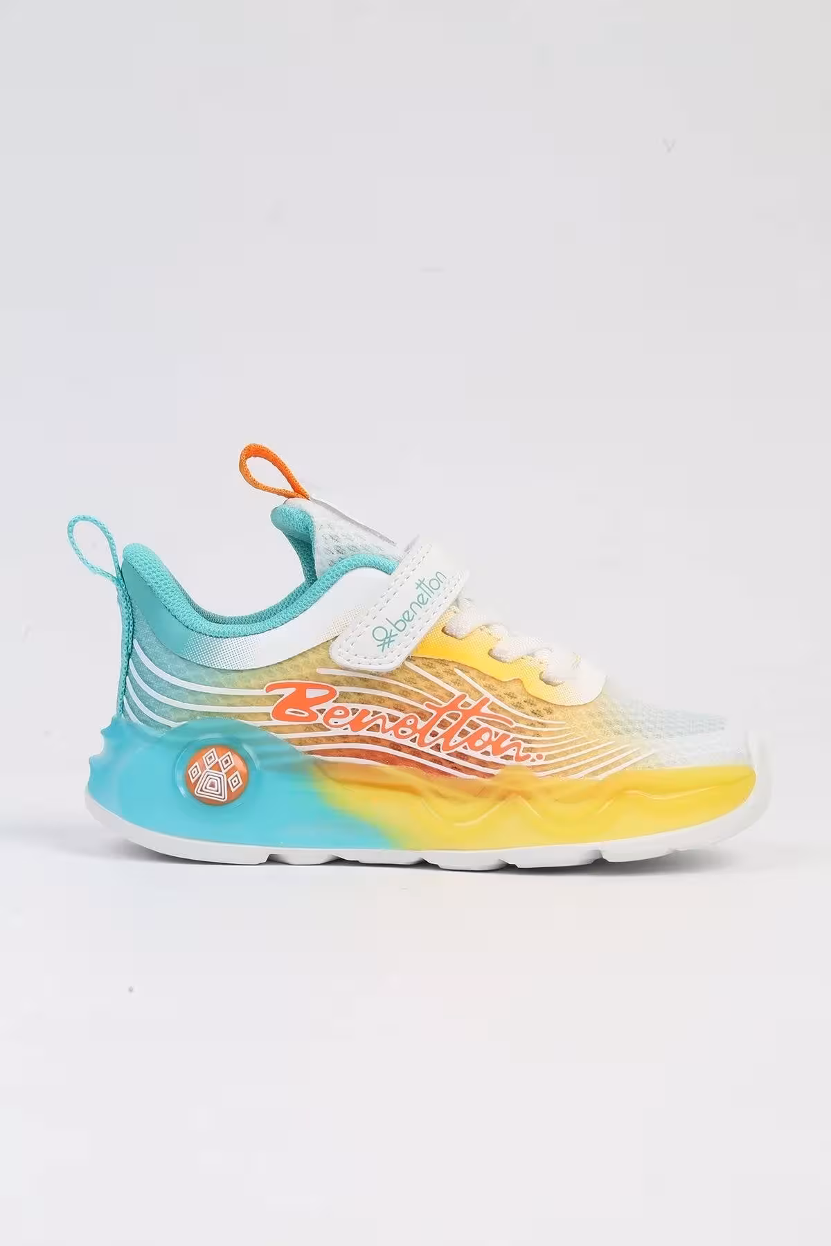 اسنیکر دخترانه و پسرانه بچگانه کفش ورزشی روزانه کودکان اورجینال Benetton