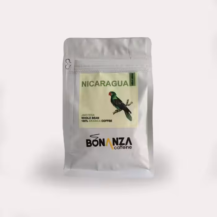 دانه قهوه نیکاراگوئه gintega بونانزا تک خواستگاه عربیکا 250 گرم