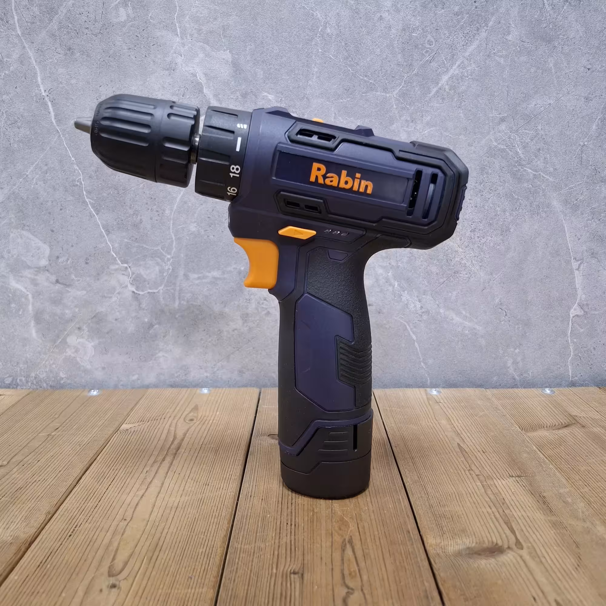 دریل پیچ گوشتی شارژی سه نظام 12 ولت  رابین مدل  8612
