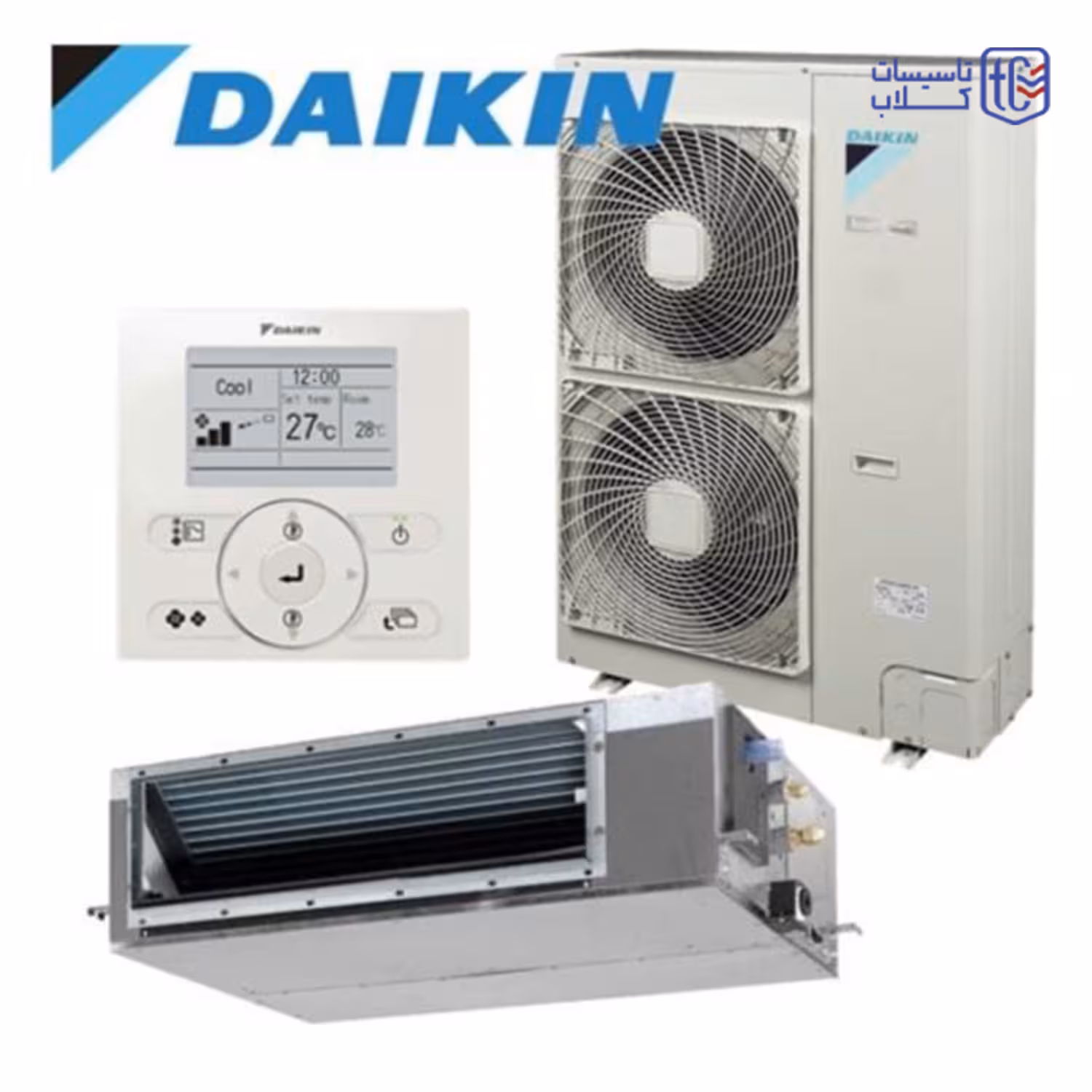 داکت اسپلیت 60000 دور ثابت دایکین FDMRN60-RR60 | خرید داکت دایکین 60هزارفروشگاه تاسیسات کلاب