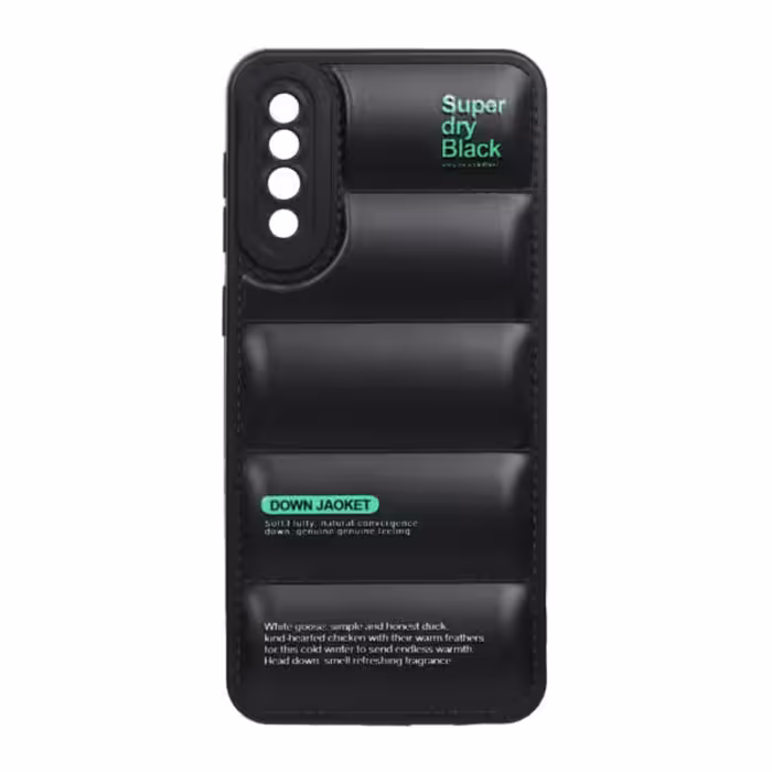 قاب پافر Script مدل Samsung Galaxy A50 – A50s – A30s – مشکی-کد3940