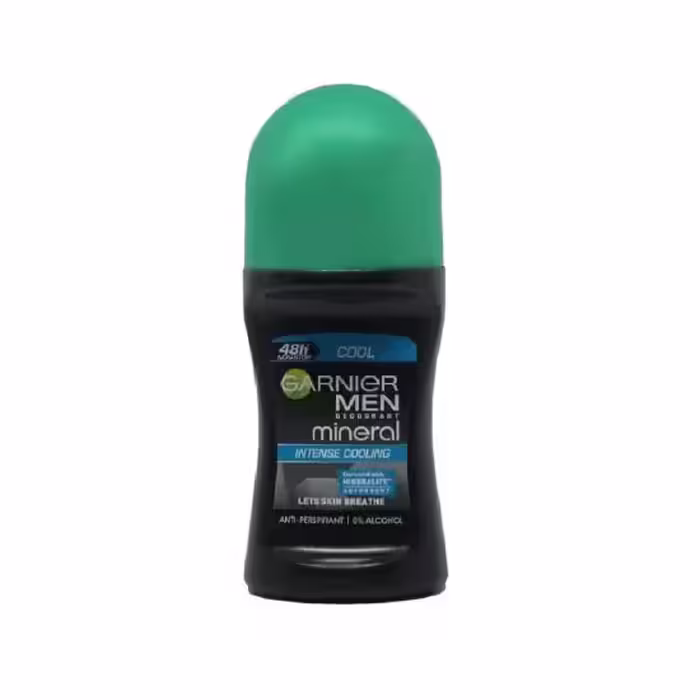 مام رولی مردانه گارنیر GARNIER مدل INTENSE COOLING حجم 50 میل