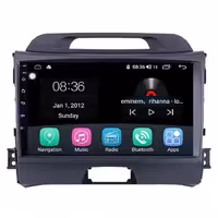مانیتور اندروید کیا اسپورتیج 2013 نویکس سری T300 QLED اپل کارپلی