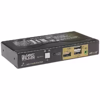 سوئیچ کی وی ام 2 خروجی اتومات HDMI Dual USB-C کی نت پلاس مدل KP-SWKC002