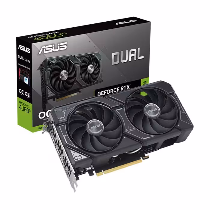 کارت گرافیک ایسوس Asus Rtx 4060 TI Dual OC 8GB - کامپیوترچی