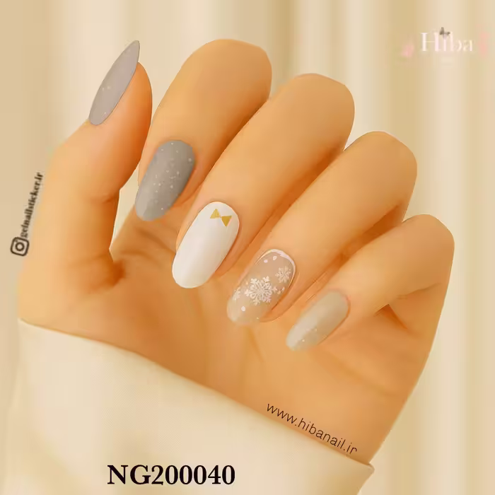 استیکر ژله ای کاشت ناخن (نیل رپ)_کد NG200040