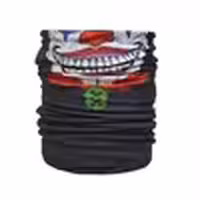 اسکارف و دستمال سر و گردن تو کرکی جوکر اسمایل مدل 8900 زمستانی