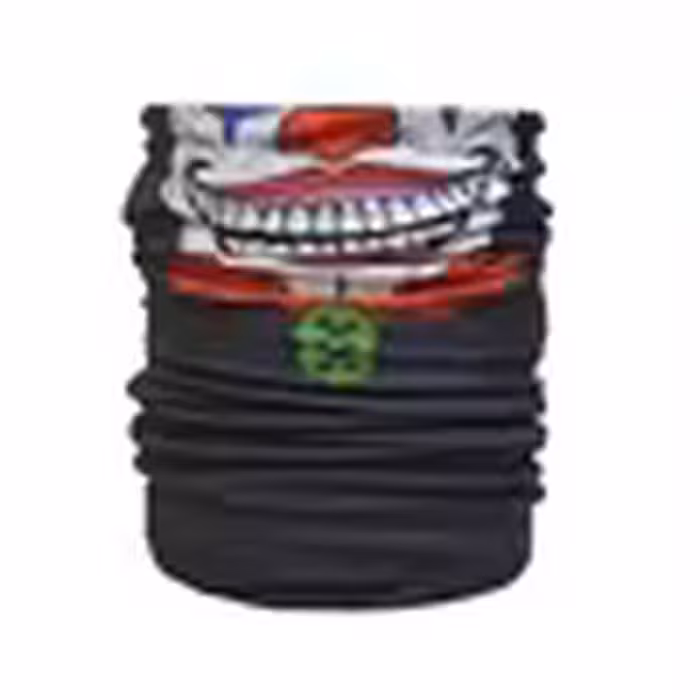 اسکارف و دستمال سر و گردن تو کرکی جوکر اسمایل مدل 8900 زمستانی