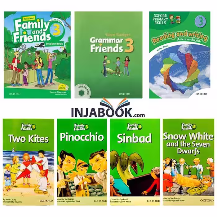 پک کامل American Family And Friends 3 second edition