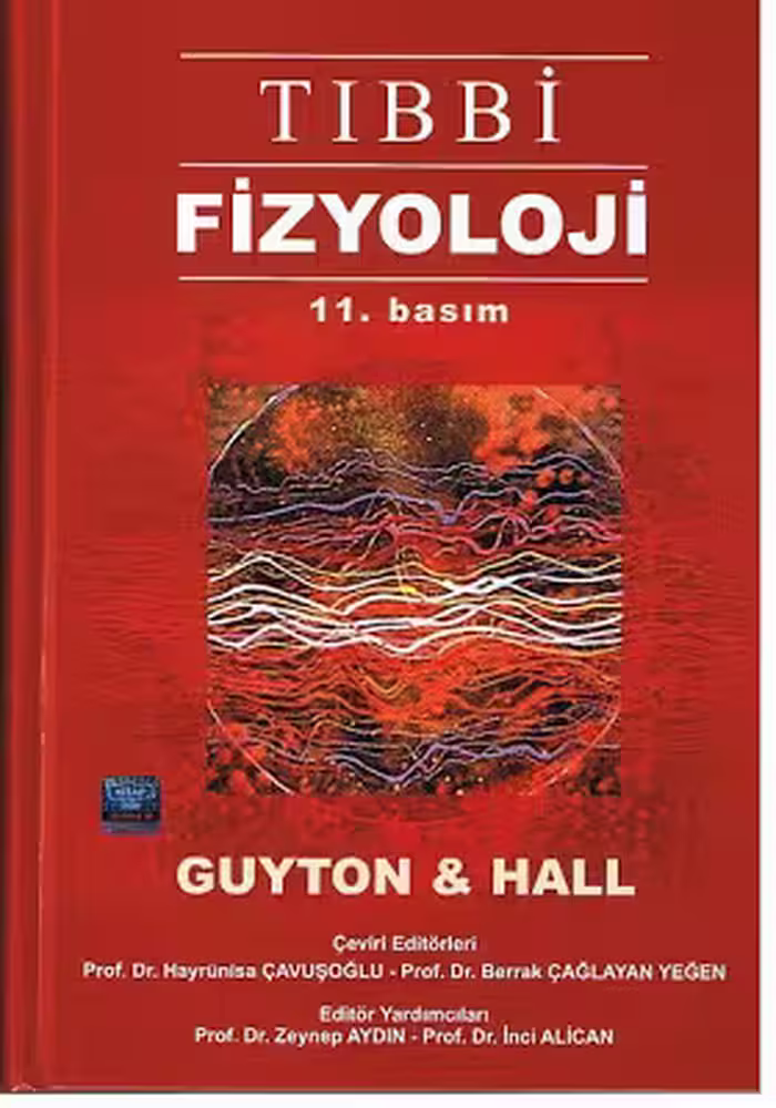 خرید و دانلود نسخه کامل کتاب Tıbbi Fizyoloji (Türkçe 10. 11. 12. Baskıları)