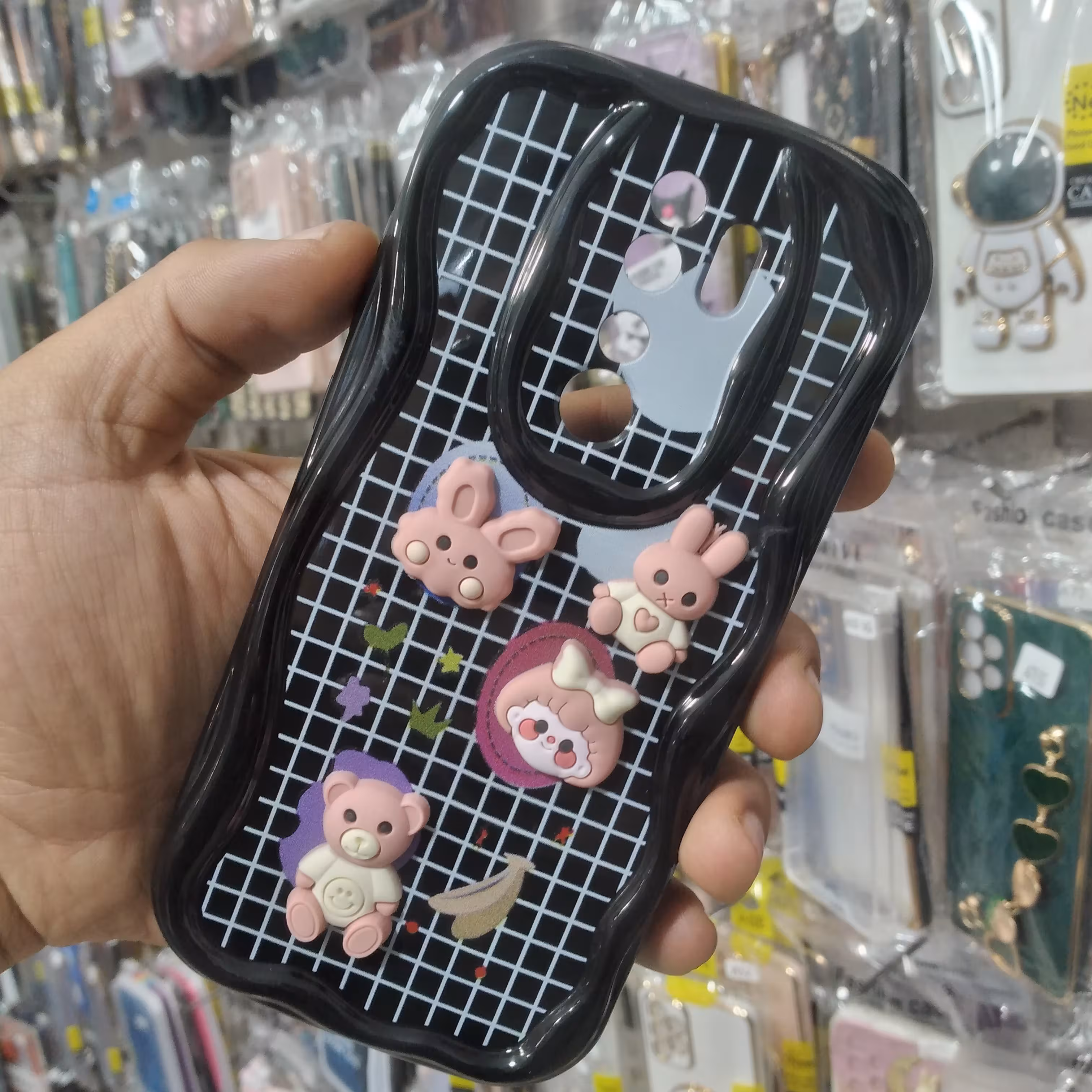 قاب گوشی عروسکی فانتزی مناسب برای شیامی note8pro