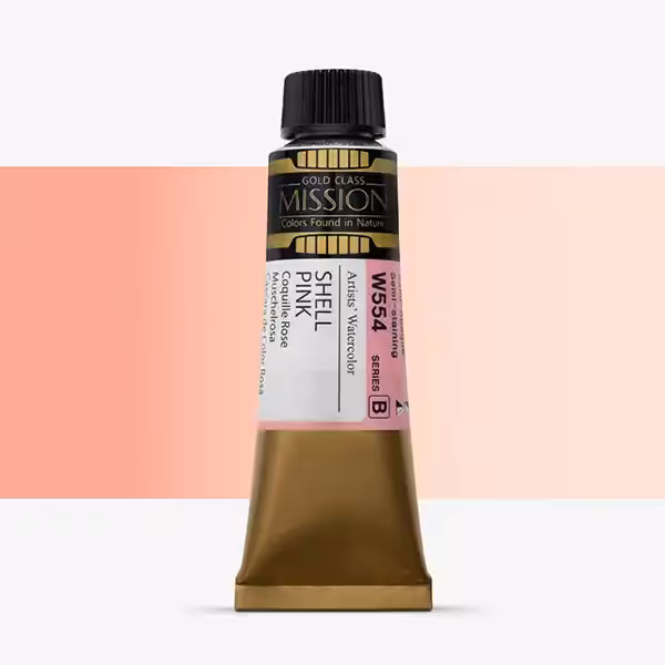 آبرنگ میشن Gold Class سری B رنگ (Shell Pink W554)