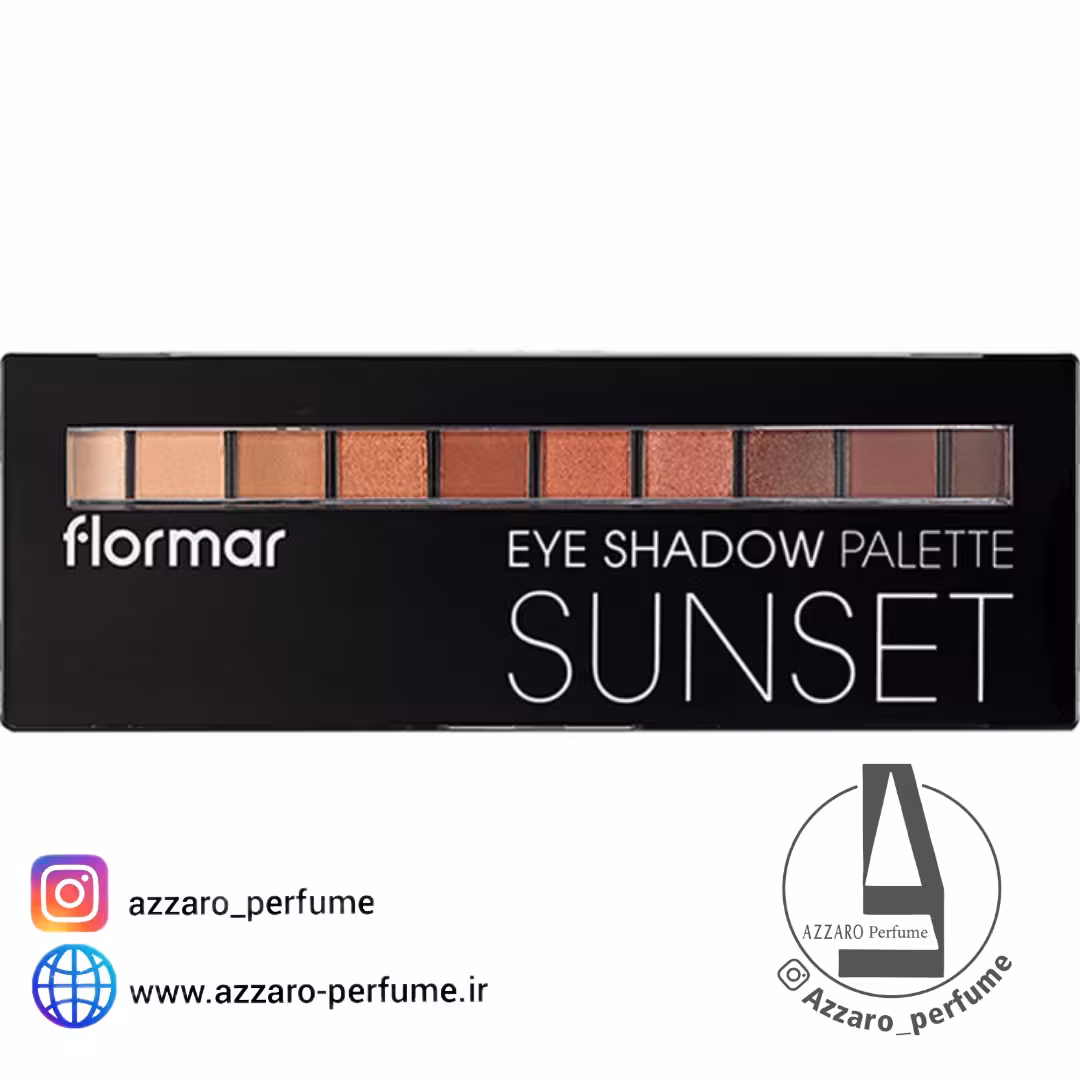 پالت سایه چشم فلورمار مدل sunset اورجینال