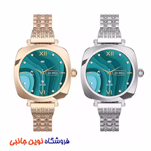 ساعت هوشمند لیلاس گرین لاین مدل Leyla’s ا Green Lion Leyla’s Smart Watch Amoled GNLYSWALEDGD (تک / عمده )