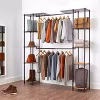 رگال لباس چوب و فلز کد روستیک  8519
