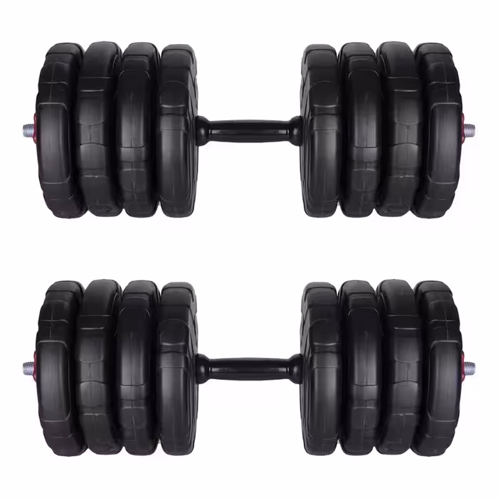 دمبل رادیس فیت مدل DVP-20-2.5 وزن 20 کیلوگرم بسته دو عددی