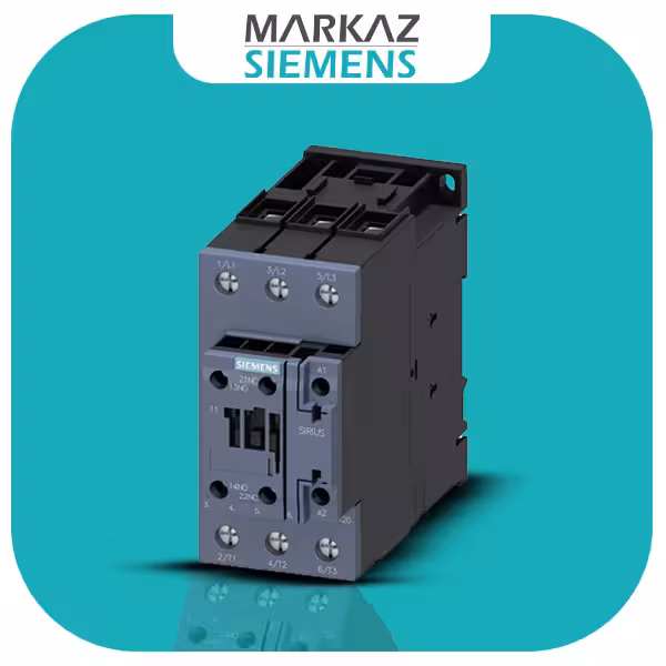 3RT2037-1AF00 کنتاکتور زیمنس 65 آمپر، 30 کیلو وات، 110V AC