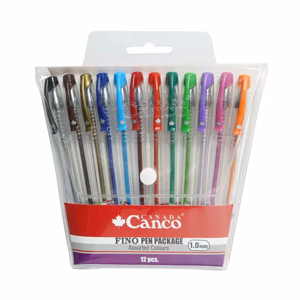 خودکار رنگی 1/0 فینو 12رنگ کنکو