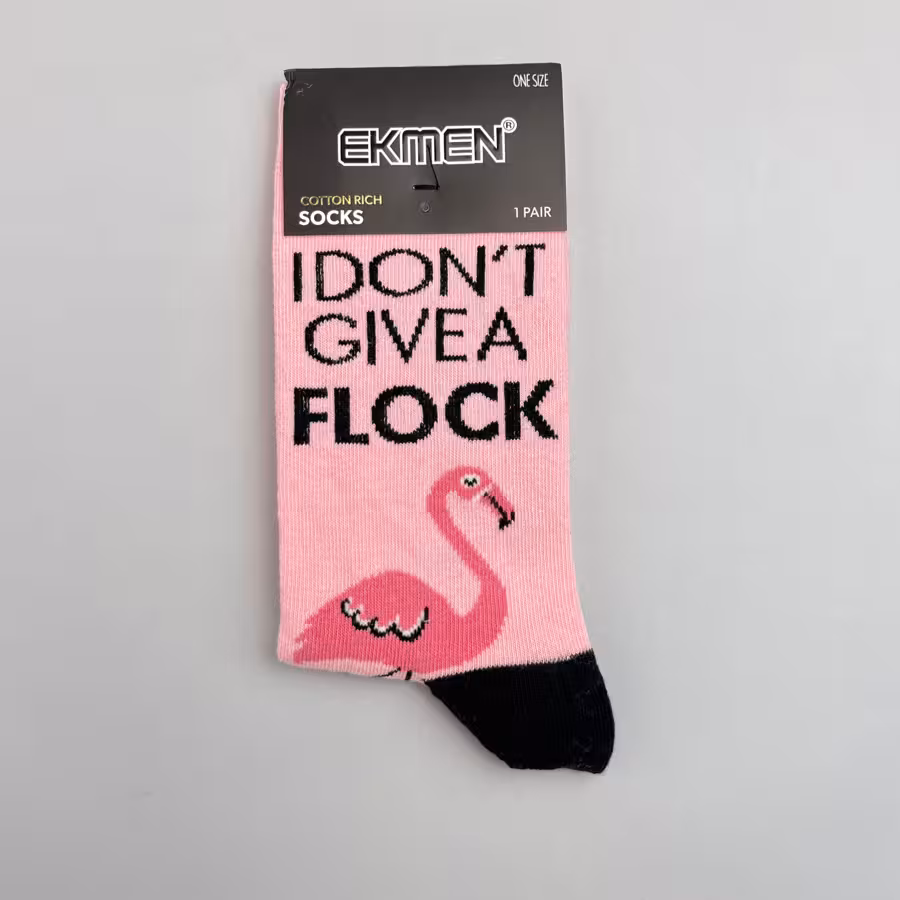 جوراب ساقدار اکمن طرح فلامینگو