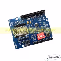 شیلد  ARDUINO UNO ESP8266 WIFI SHIELD GPIO