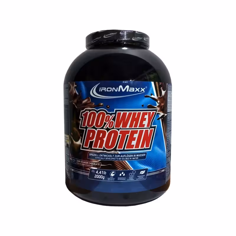 پودر وی پروتئین 100 آیرون مکس حجم 2000 گرم