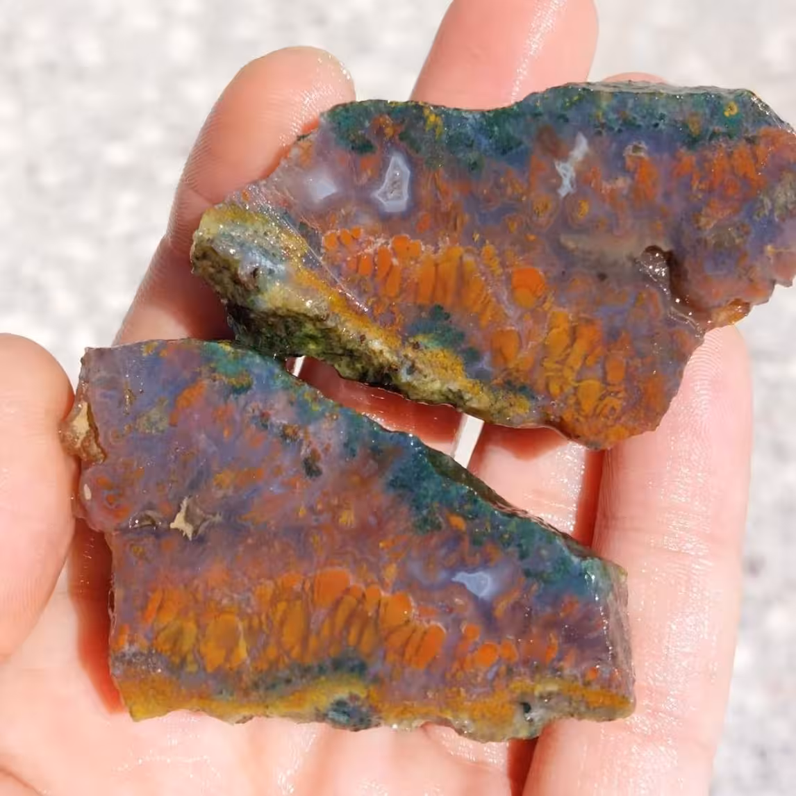 سنگ شجر گل اناری