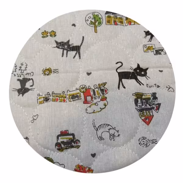 تیچکو دم کنی طرح گربه مشکی و قطار بزرگ