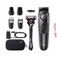 ماشین پیرایشگر همه کاره صورت و بدن براون مدل BT7940TS