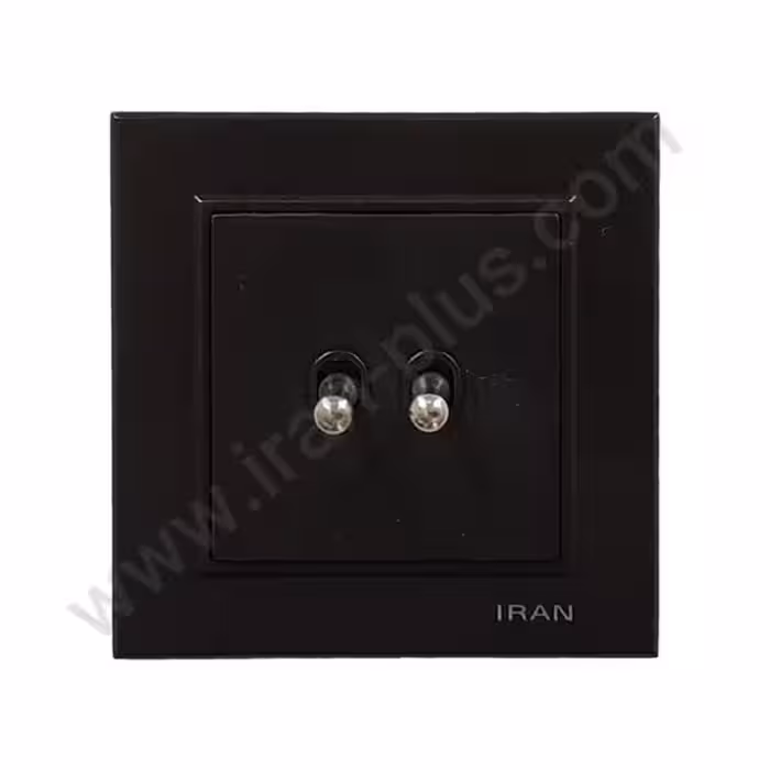 کلید کلاسیک دو پل مدل برلیان رنگی مشکی