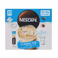 پودر مخلوط قهوه فوری سرد کلاسیک نسکافه 20 عددی
