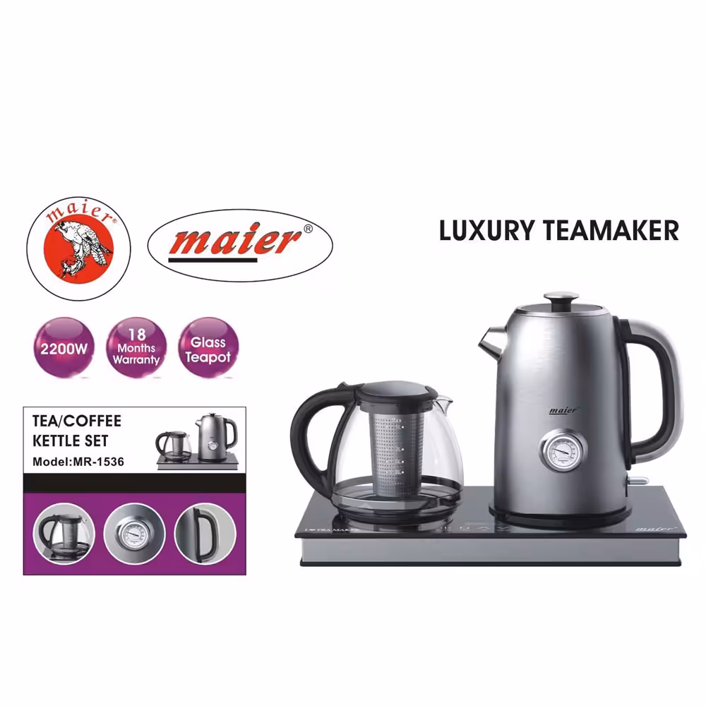 چای ساز مایر مدل MR 1536 | Maier Tea Maker 2200W