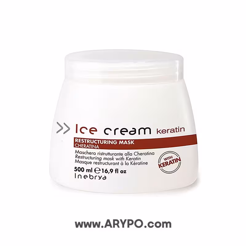ماسک موی آیس کریم مدل keratin
