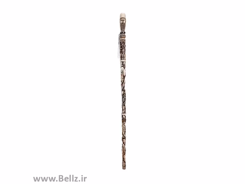 عصا نقش برجسته درویش