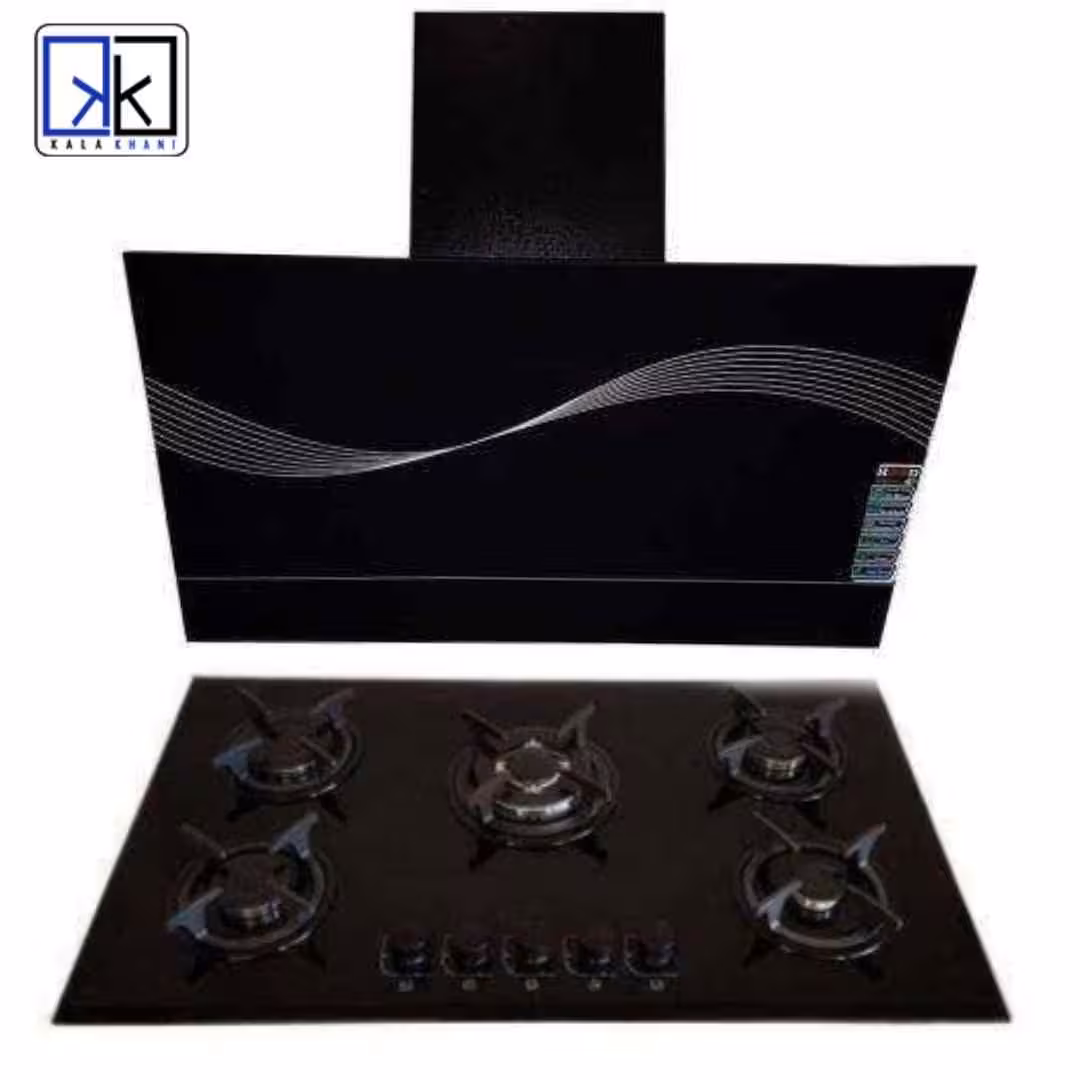 ست هود و اجاق گاز صفحه ای نوریس مدل AZ 121