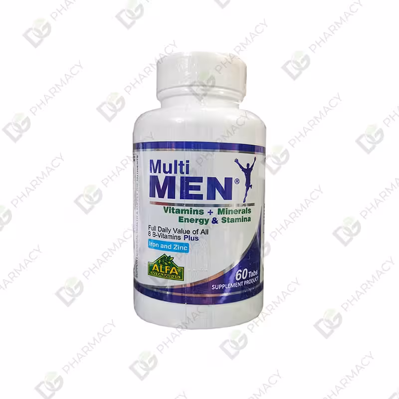 مولتی من آلفا ویتامینز 60 عددي دیجی فارماسی